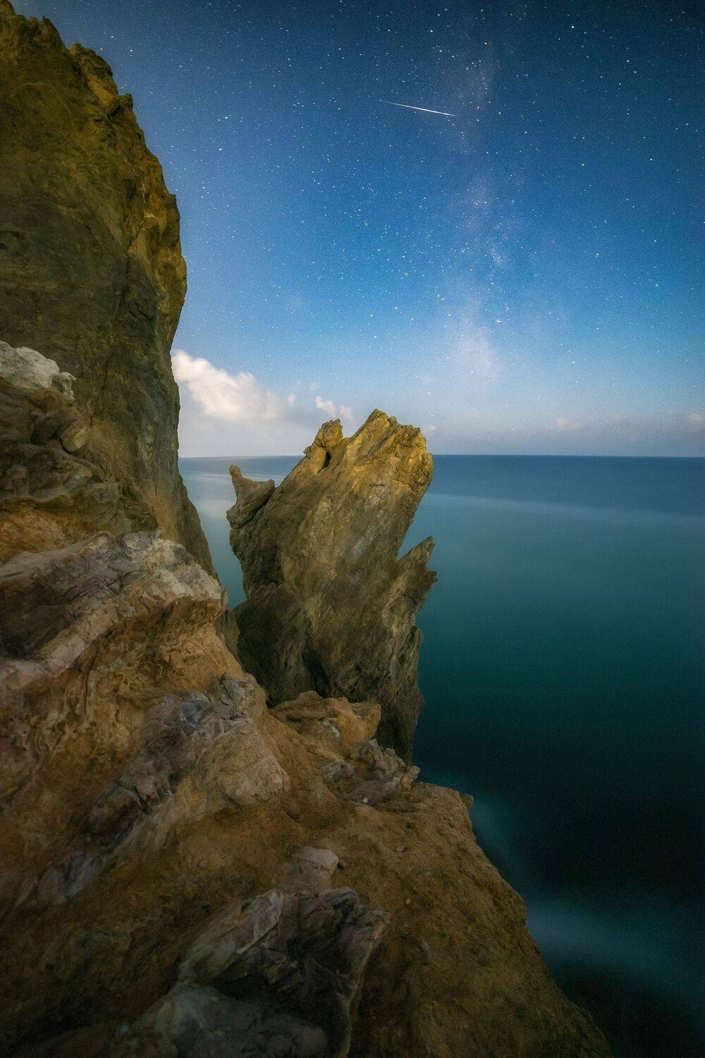 севастополь, ночь, крым, астрофото, ночной пейзаж, фиолент, пейзаж, звезды, млечный путь, Дмитренко Екатерина