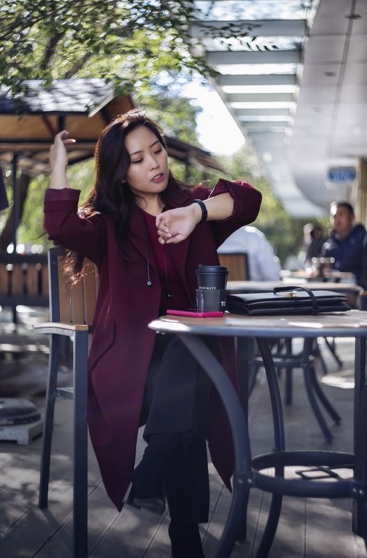 woman, protrait, yung Time фото превью