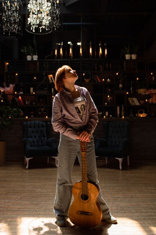 рок-н-ролл, рок, кантри, гитара Рок-звезда фото превью