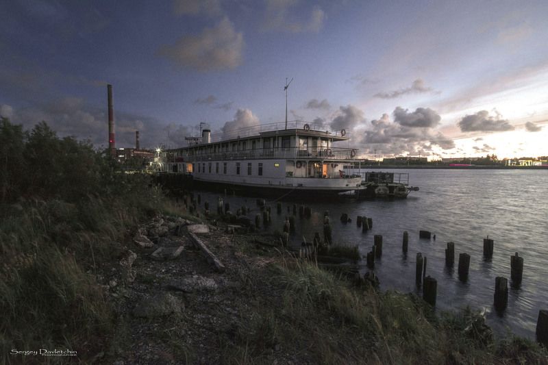 Старый труженик, колёсный пароход «Н.В.Гоголь» фото превью
