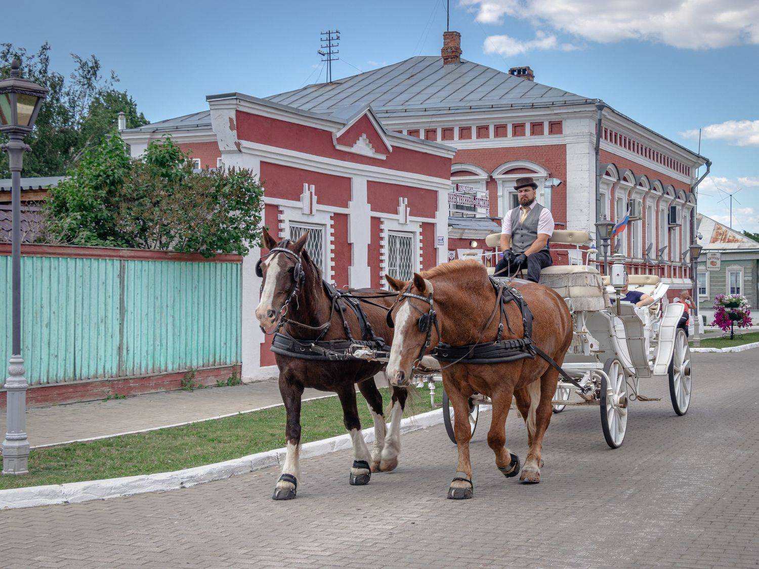 #коломна #карета #кони #лошади #гужевойтранспорт, Демидова Марина