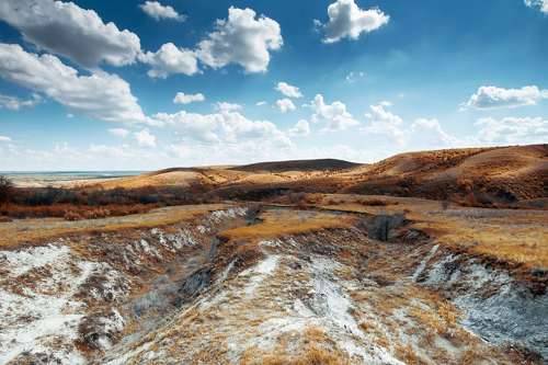 Orange chalk & teal sky