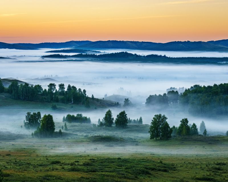 Рассвет, Башкирия, Ворожеич Рассвет в Башкирии фото превью
