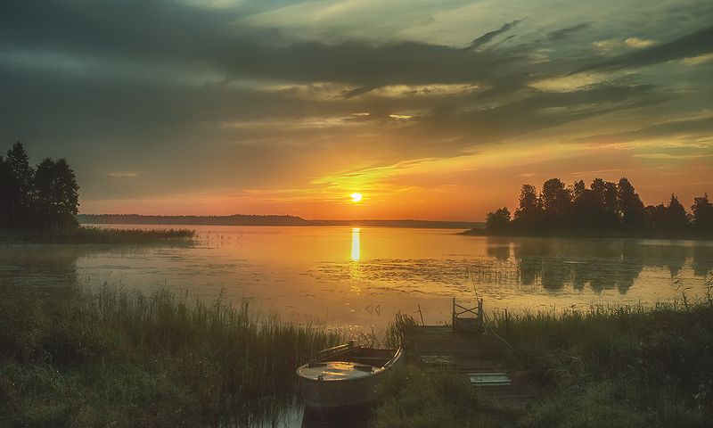 рассвет уходящего лета... фото превью