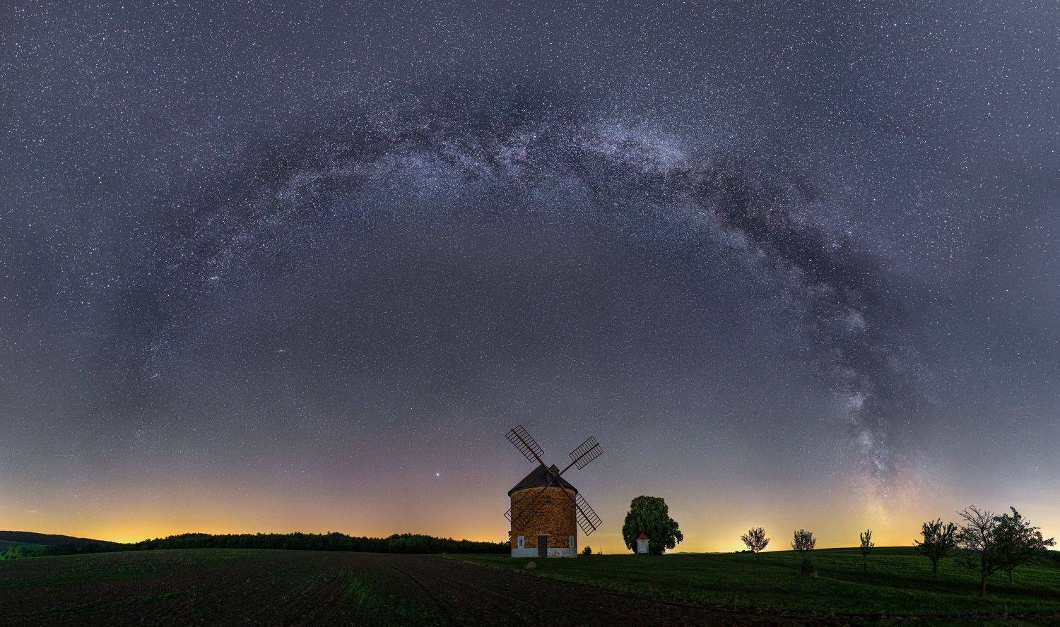 milky way, night, sky, stars, bohemia, Stanislav Judas