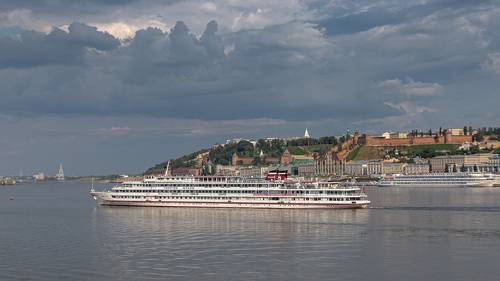 Волга-матушка в Нижнем Новгороде