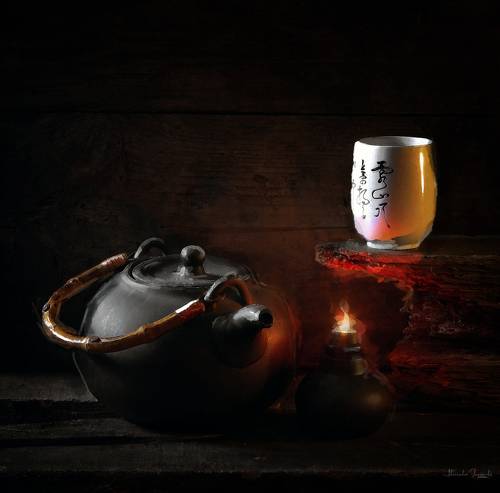 With Chinese Teapot (Remake)