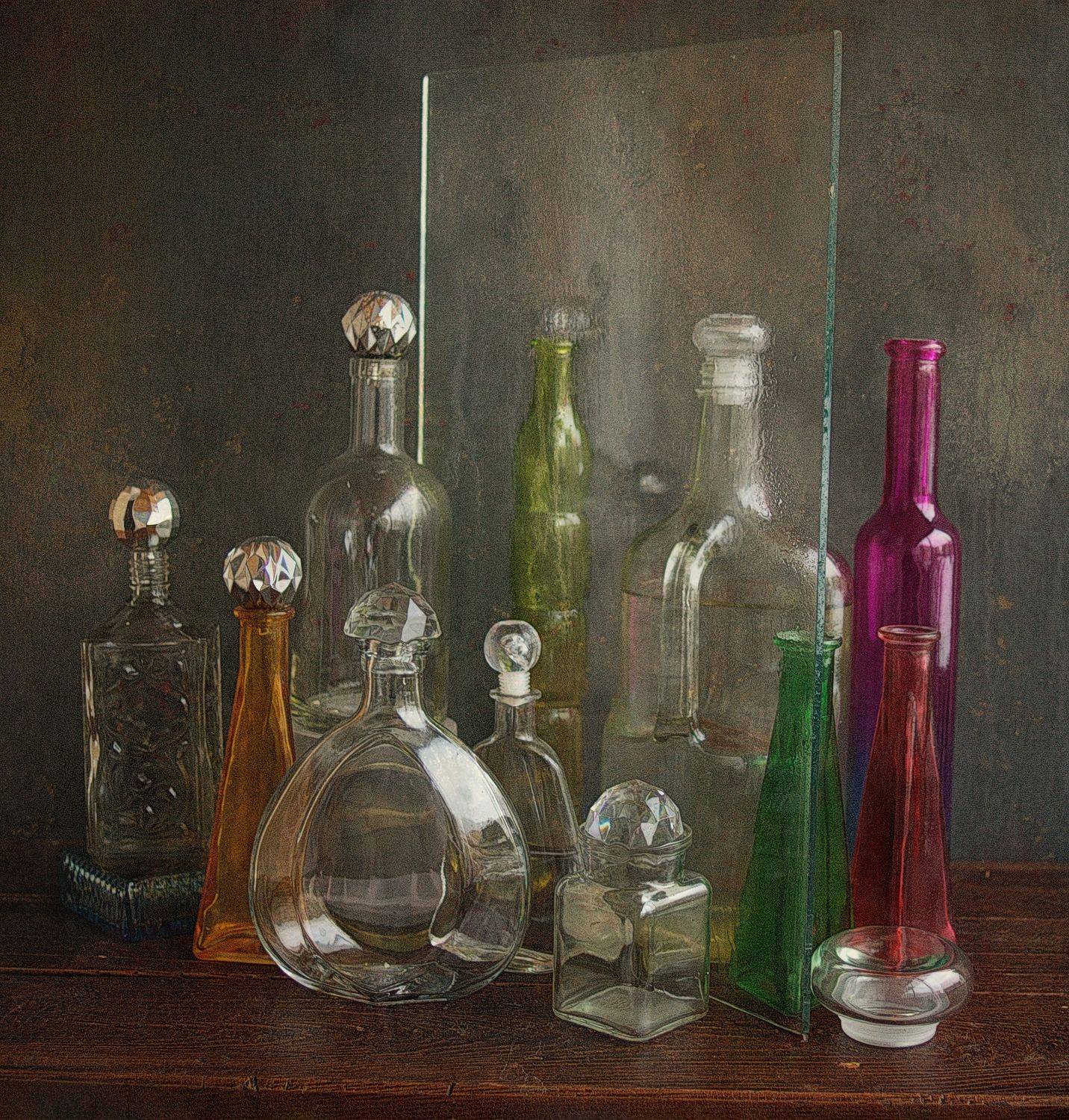 бутылки, банки, стекло, Наталья Хохлова