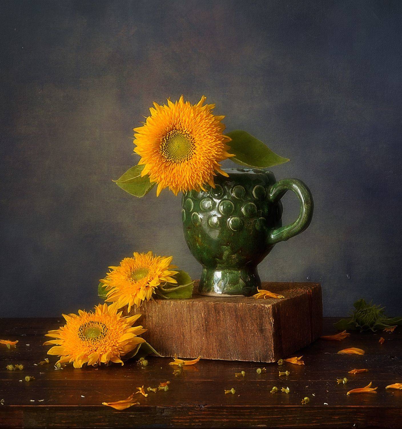 натюрморт,композиция,цветы,подсолнухи, Наталия К