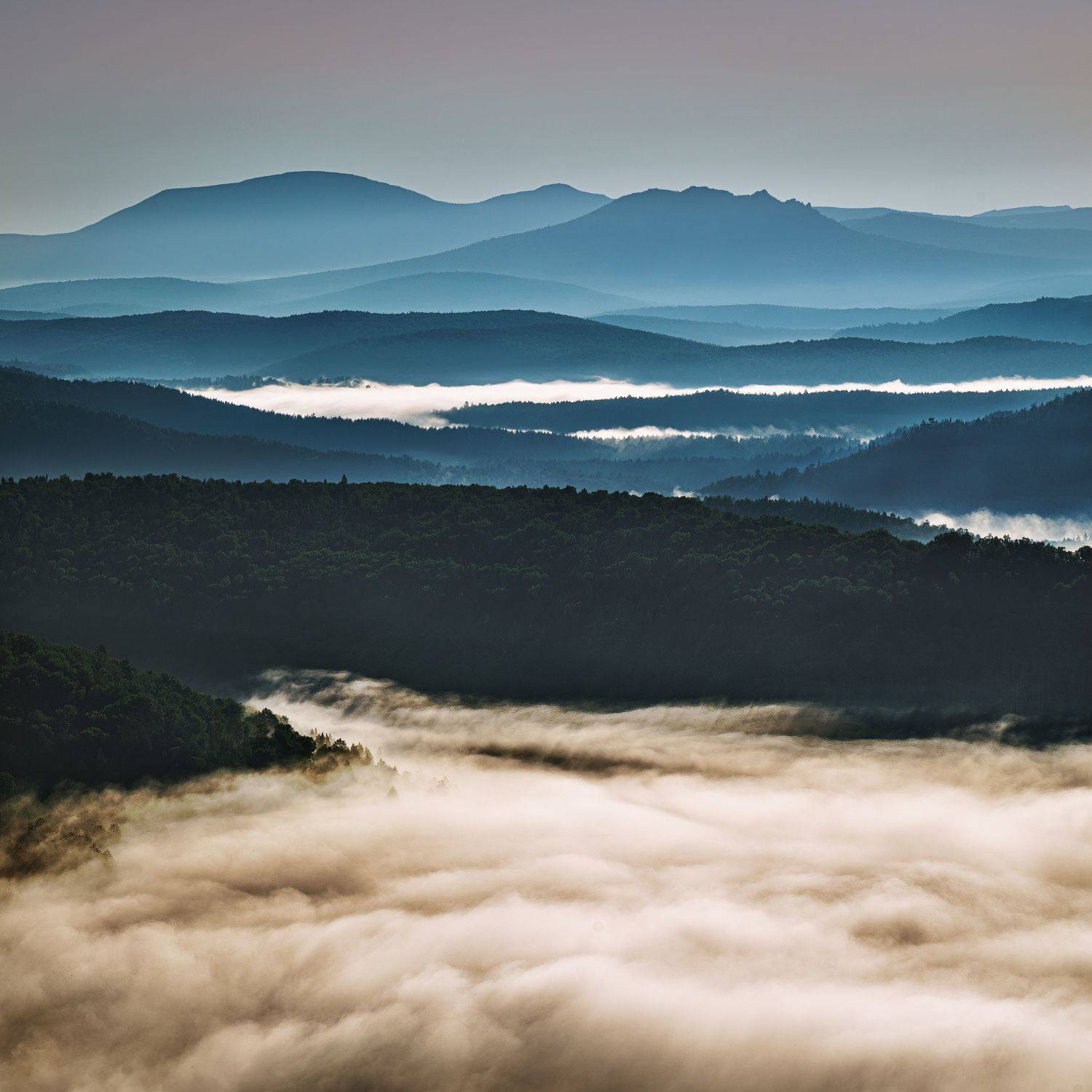 Рассвет, Ямантау, Айгир, Айгирские скалы, Зубы Шурале, Башкирия, Южный Урал, Ilya Yablonko