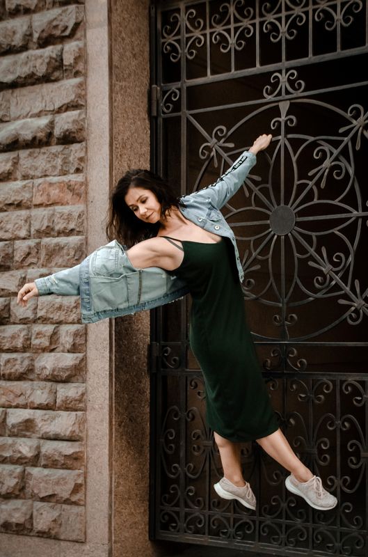 close up, dancer, девушка, город /// фото превью