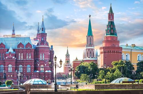 Кремль утром
