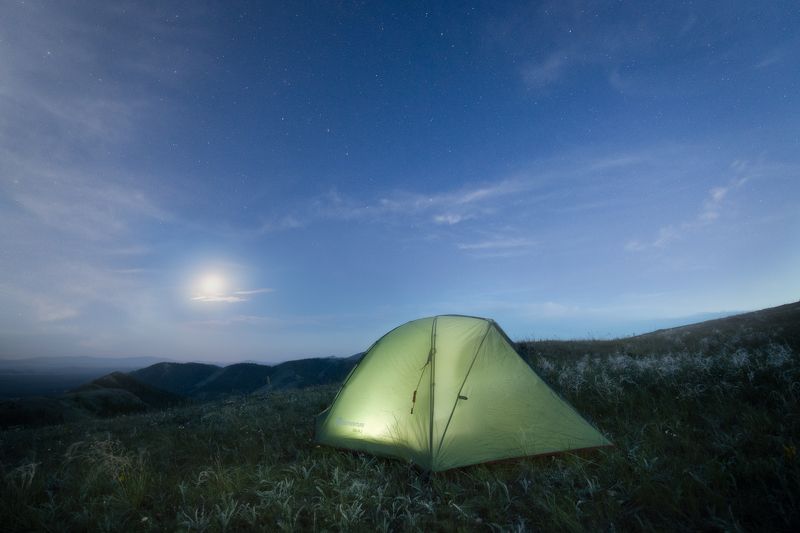 Летняя ночь. Хребет Нурали фото превью