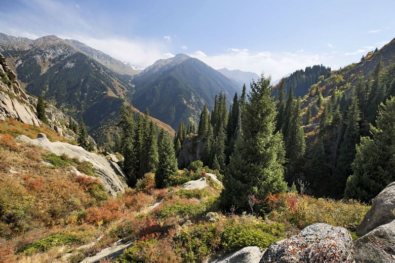 талгарское ущелье , заилийское алатау,казакстан Маралсай-Актас фото превью