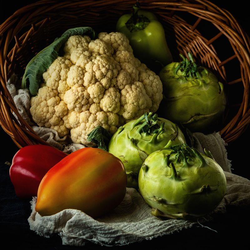 цветная капуста, кольраби капуста фото превью