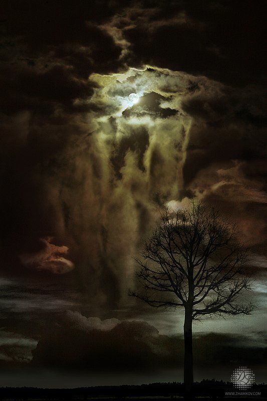 www.zhamkov.com, landscape Лунный водопад фото превью