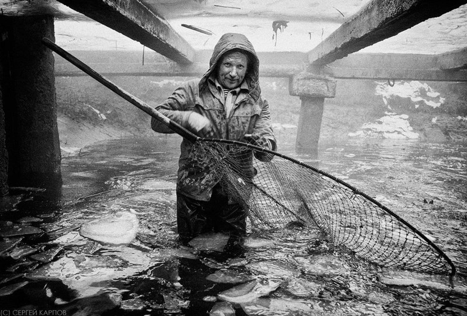 рыбак, жанр, садок, Сергей Карпов
