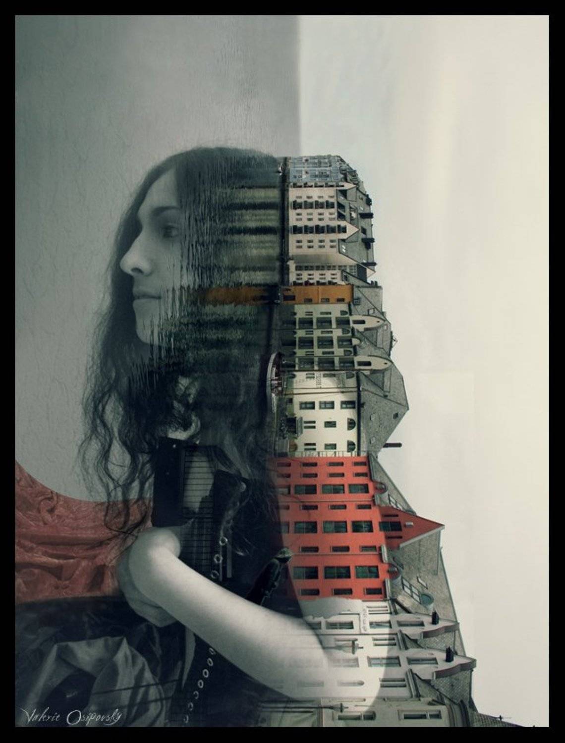 город, девушка, воспоминания, Valerie Osipovsky