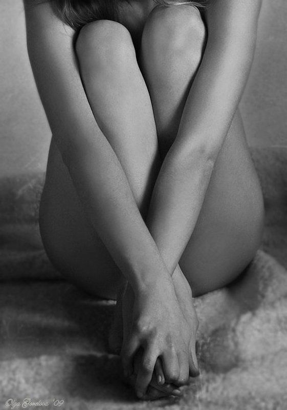 ню, девушка Скромность... фото превью