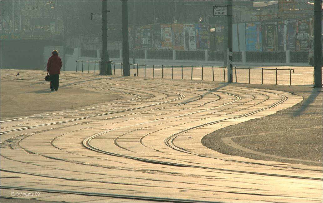 город,пейзаж,кулешов,москва, одиночество, Кулешов Евгений