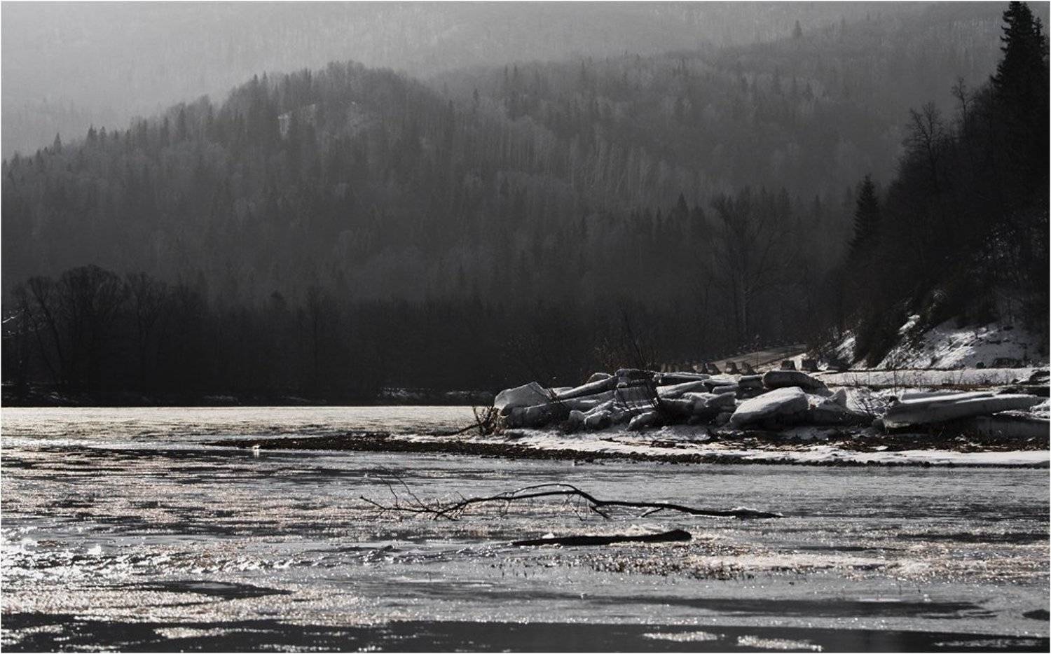 река, сим, челябинская, область, снеговые, горы, Степанов Сергей