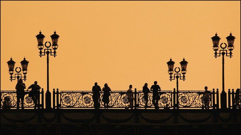 Силуэты города... фото превью