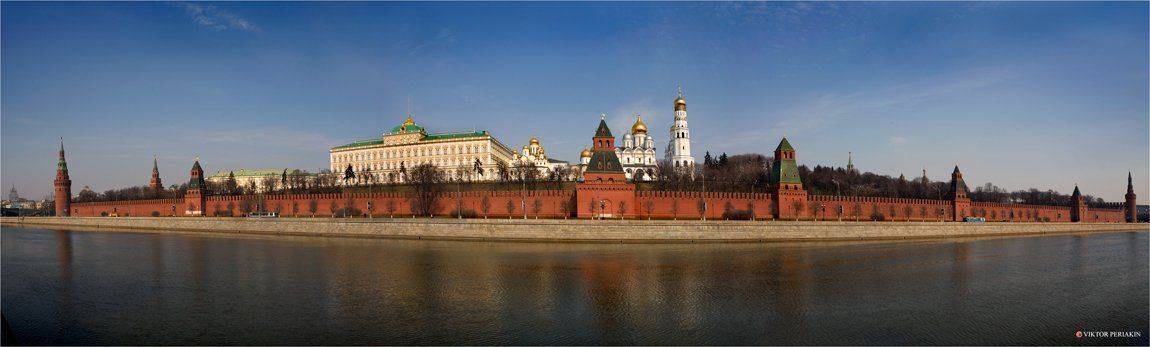 москва, кремль, утро, Виктор Перякин