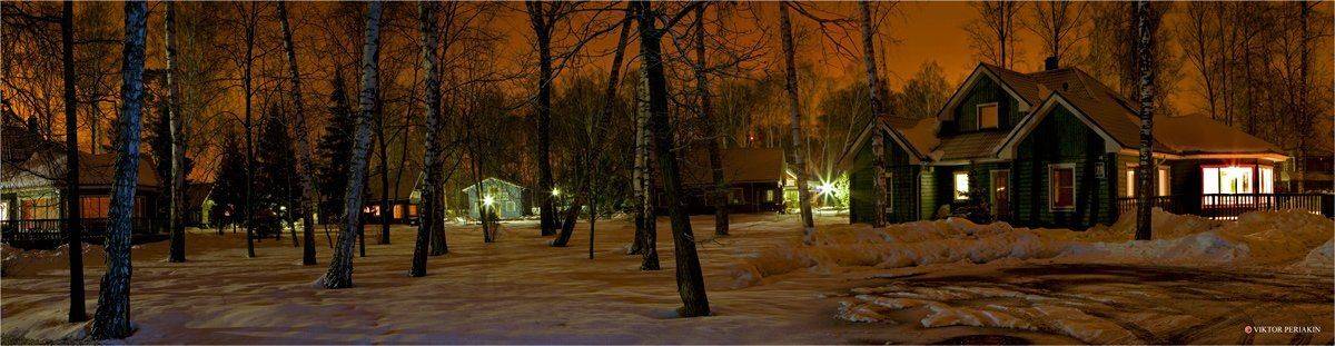 ватутинки, март, снег, домики, Виктор Перякин