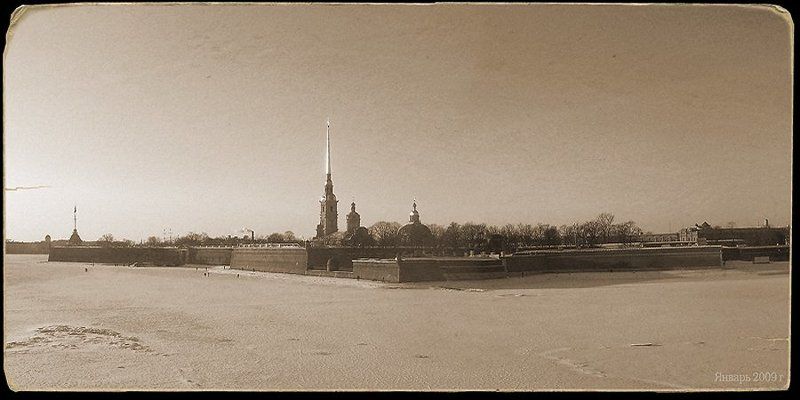 петропавловская, крепость В ледовом плену фото превью