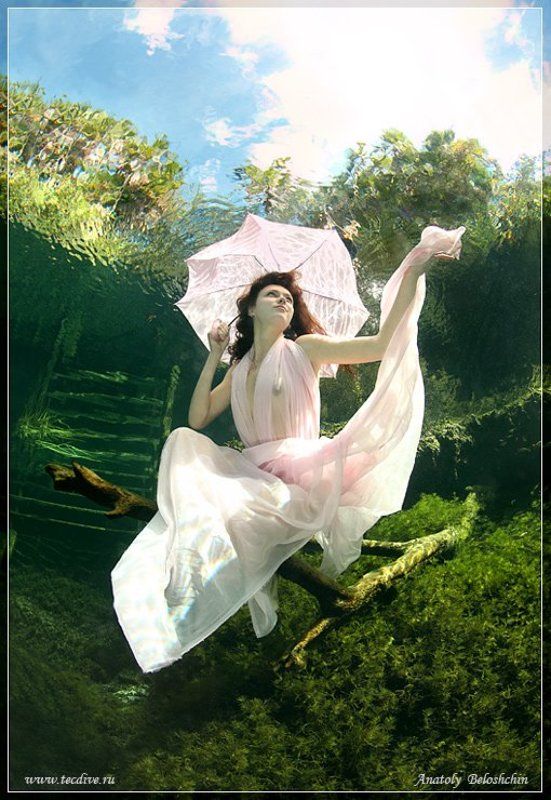 nude, underwater, photo, cave, cristal, anatoly, beloshchin, canon, d5, mark, ii Наваждение (подводное фото) фото превью