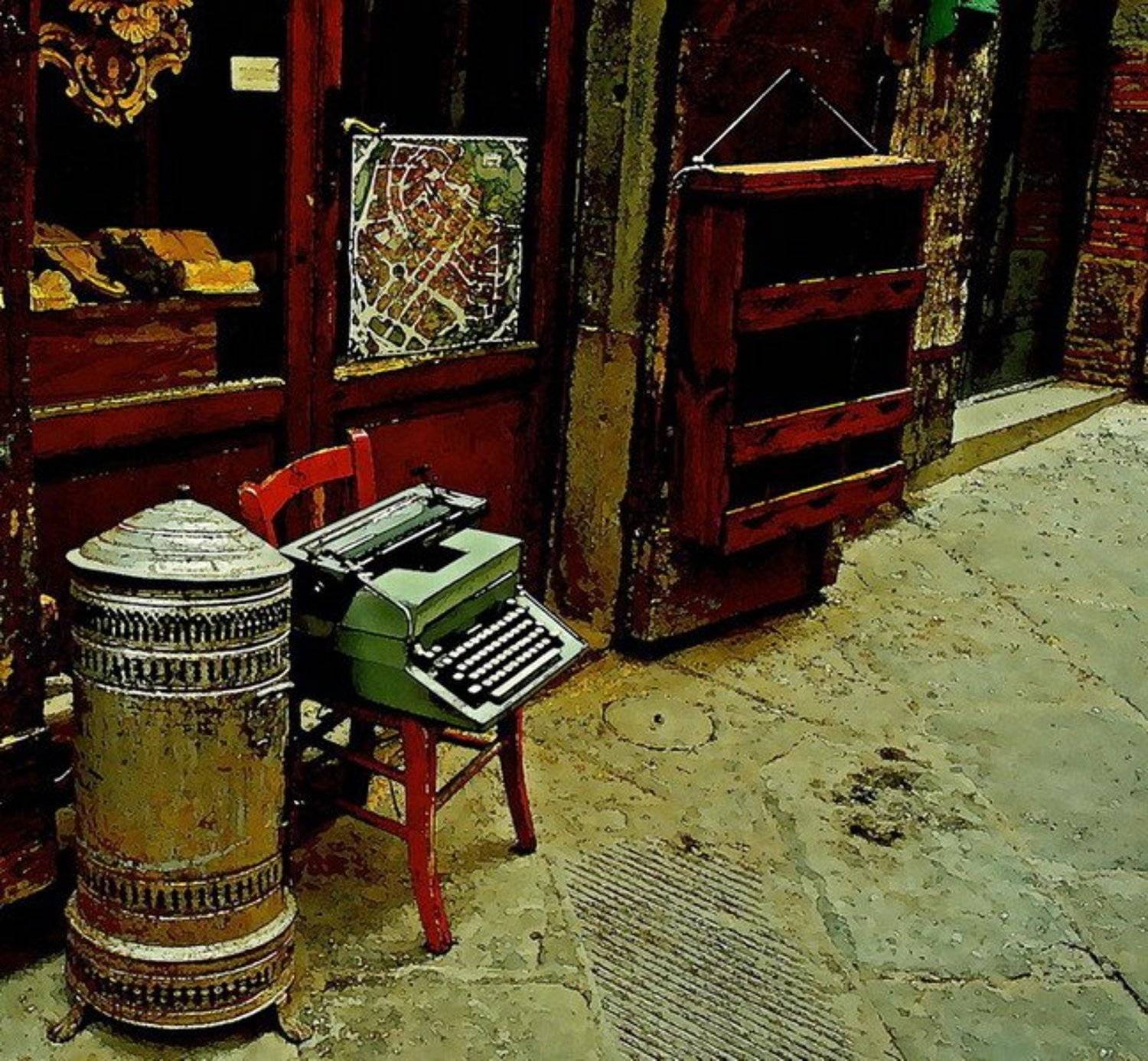 ареццо,тоскана,улочка, gavroche