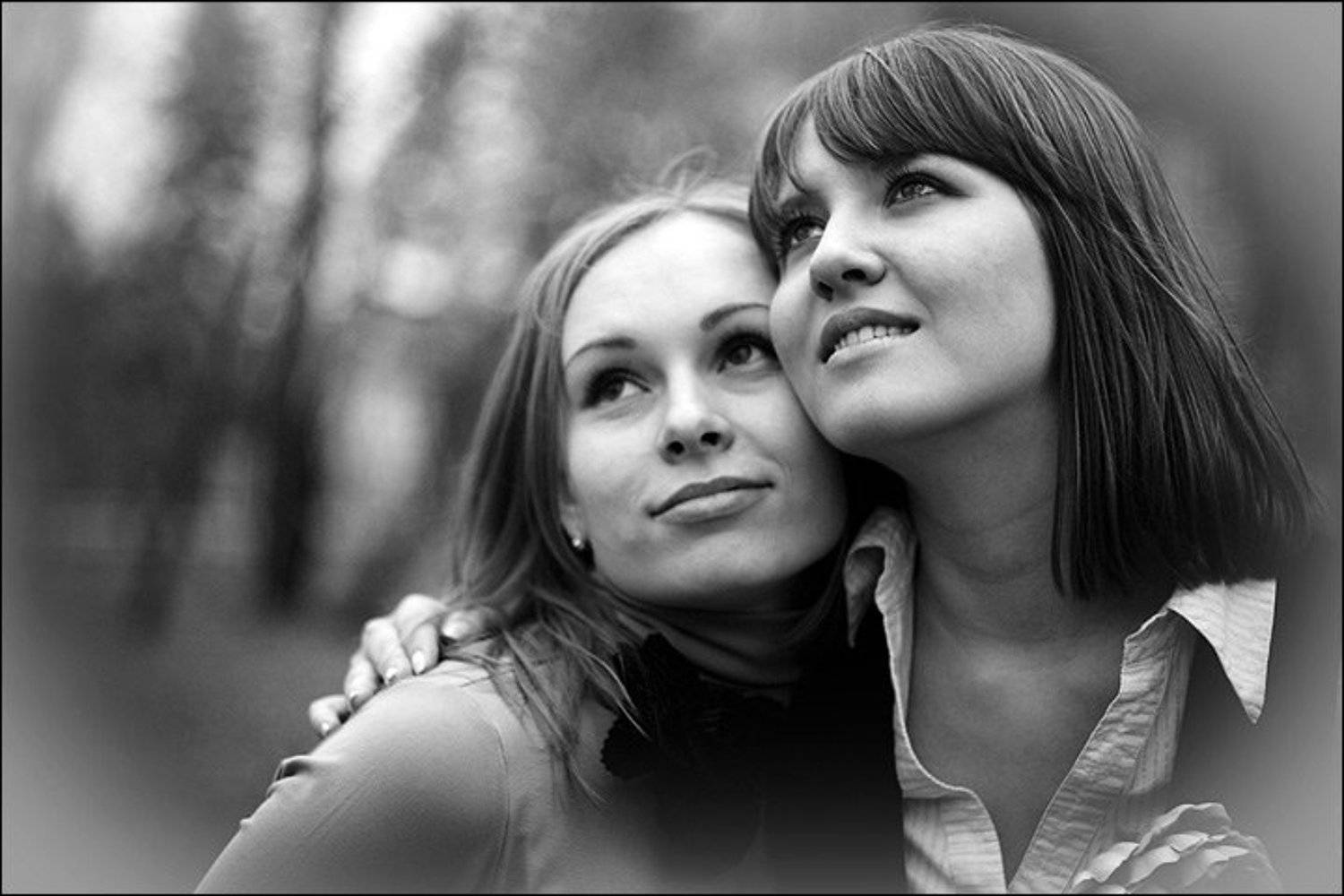 девушки, ч/б, Евгений Павленко