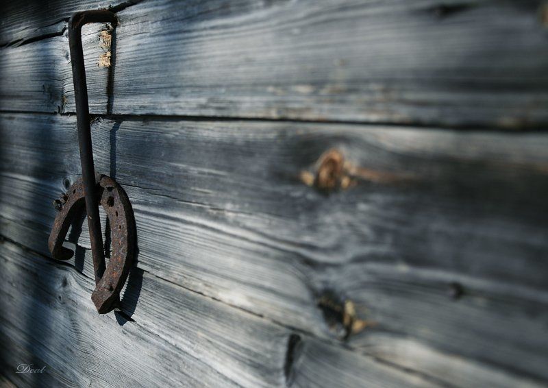 предмет, подкова, повешенная, забытая, удача Забыта удача фото превью