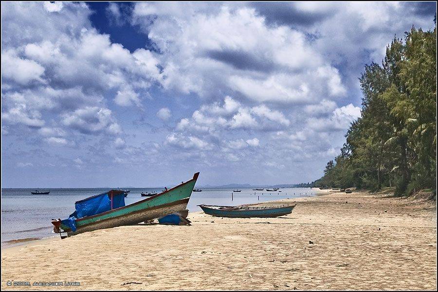 море,берег,пляж,лодки, Александр Лицис