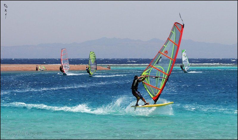 египет, синай, egypt, sinai, дахаб, dahab, красное море, red sea, akaba, залив акаба, виндсерфинг, windsurfing Победа над гравитацией... фото превью