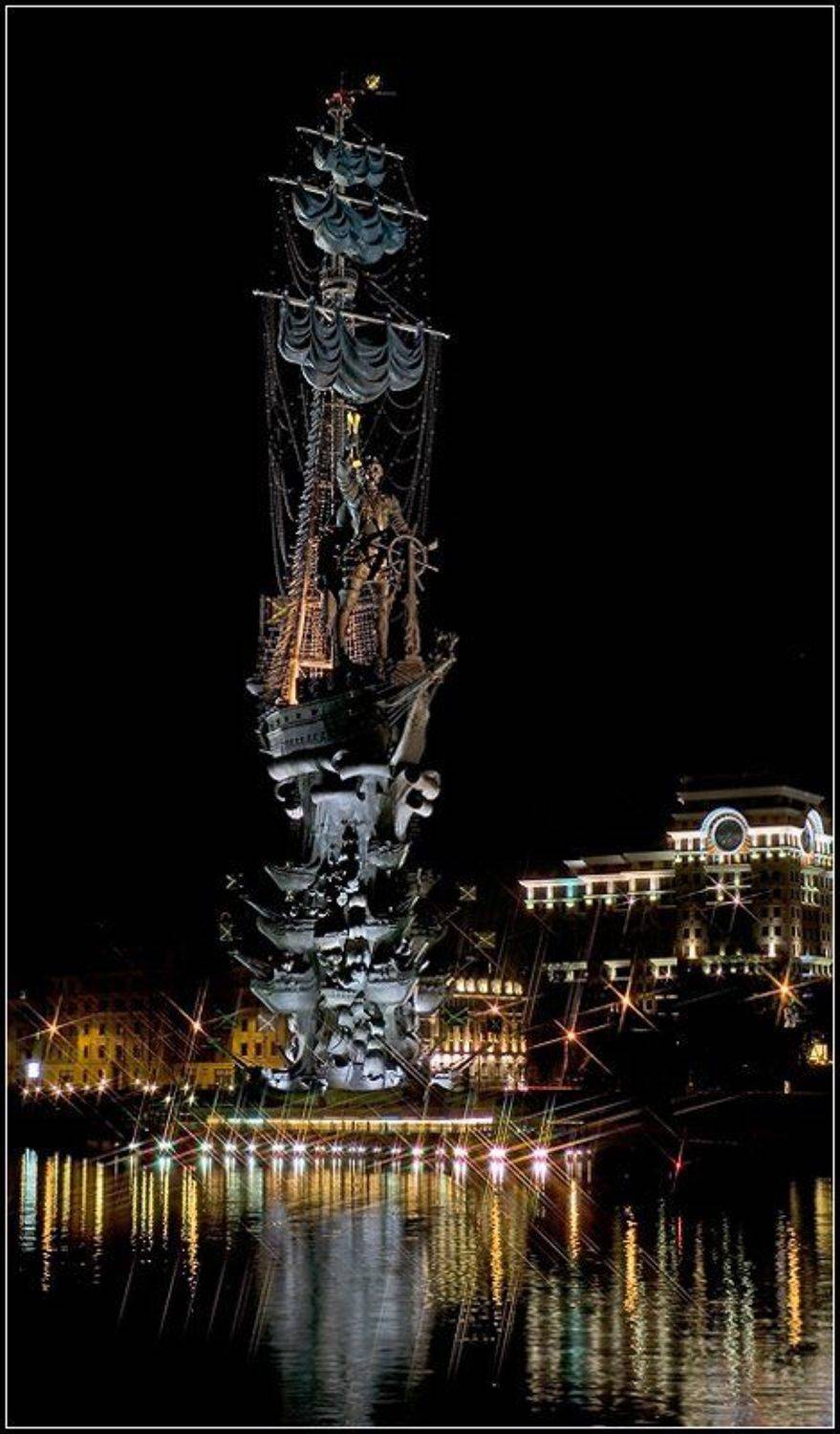 ночь,огни,петр, Ольга Новикова