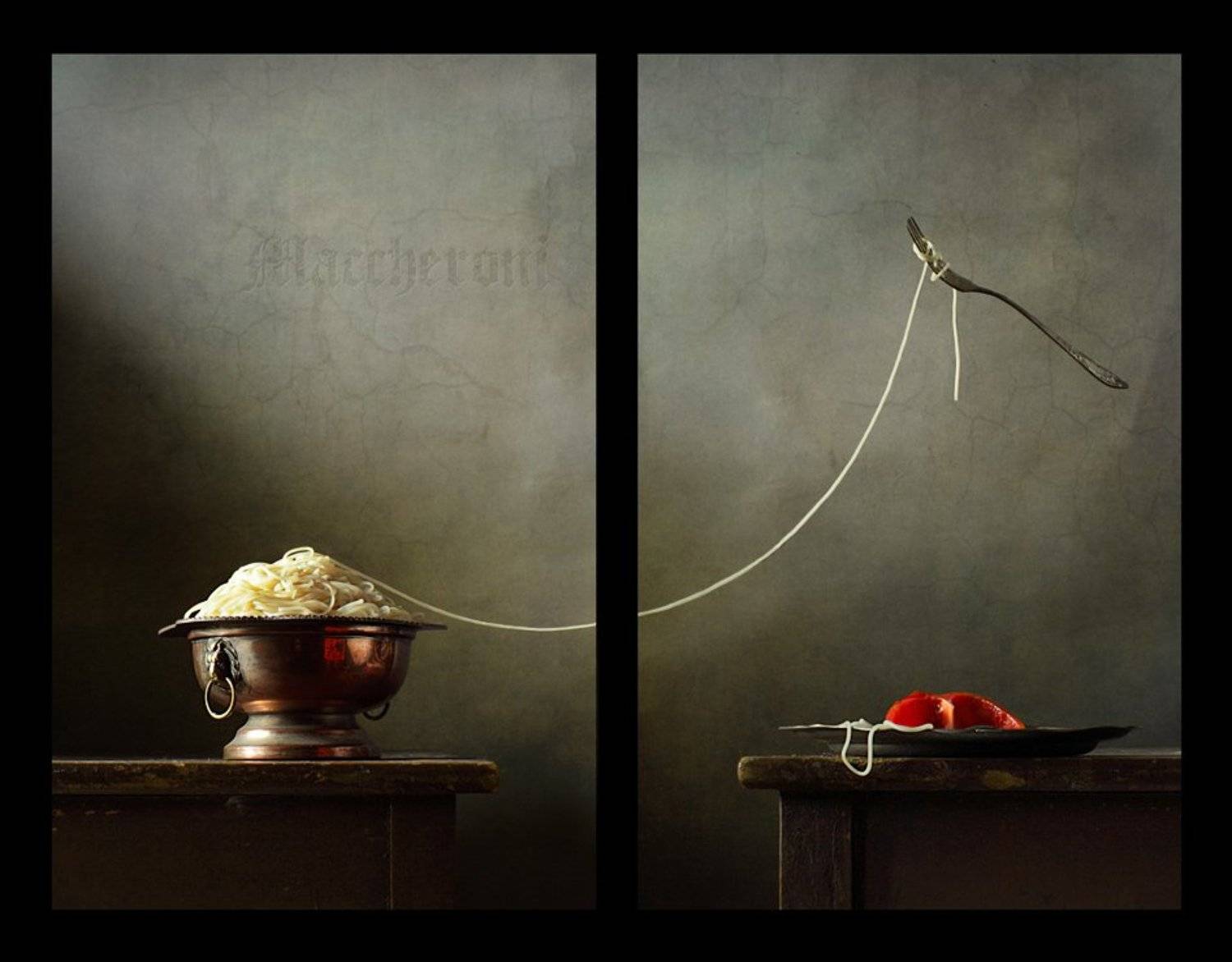 Ваза, Спагетти, Тарелка, Диана Амелина