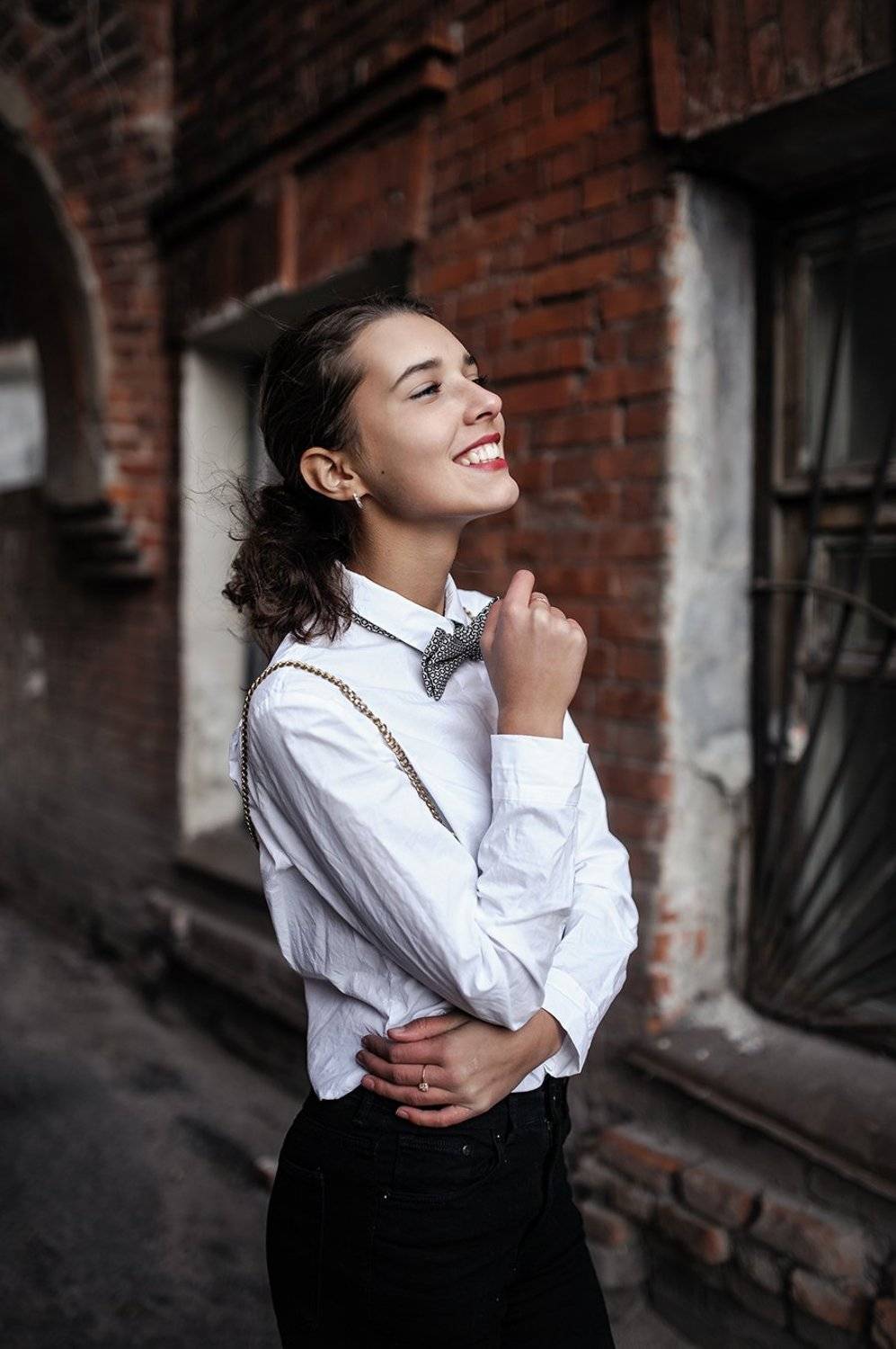 Girl, Portrait, Пленэр, Портрет, Портрет девушки, Улица, Келина Ирина