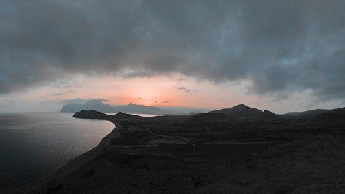 Сумерки над Тихой.