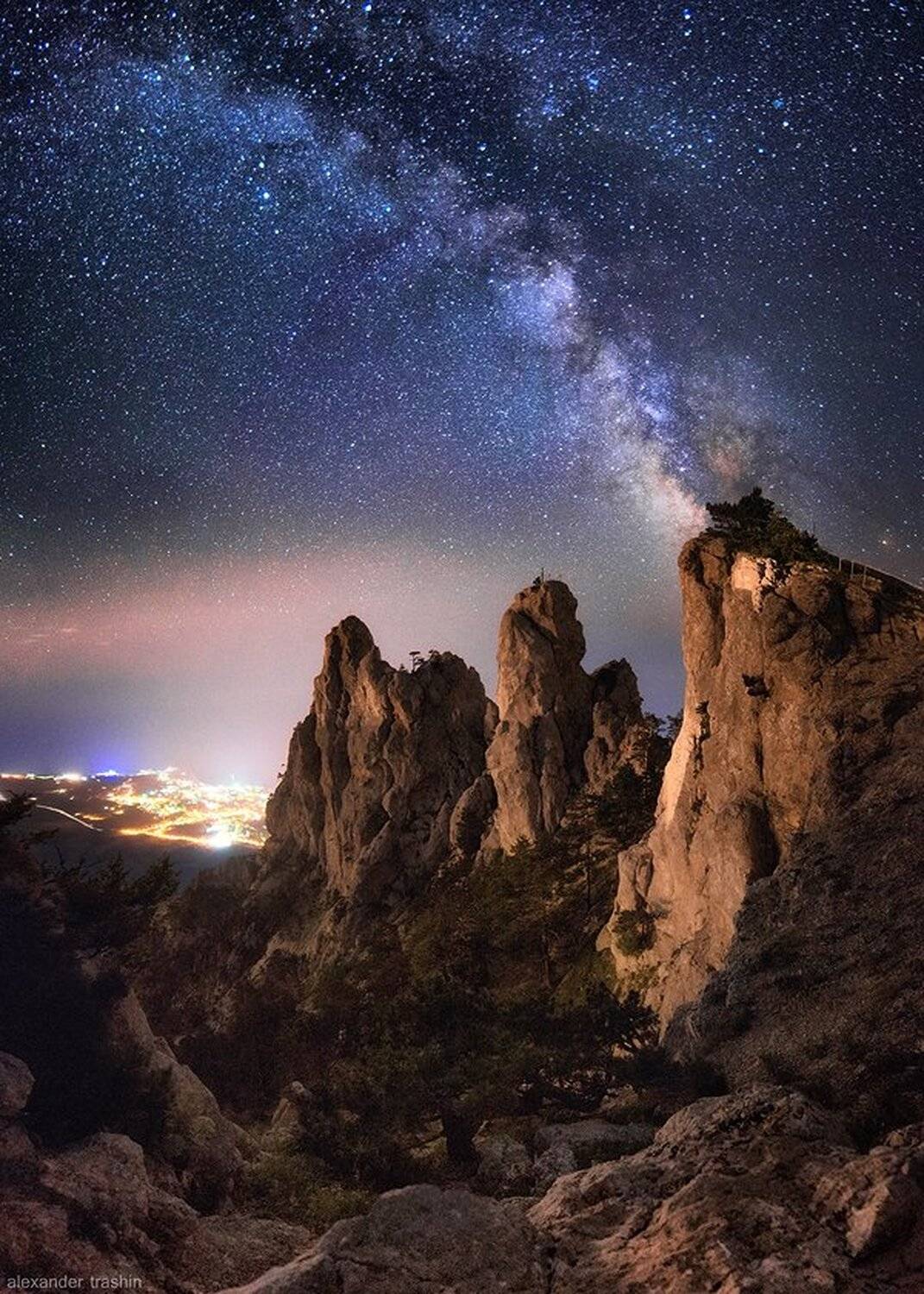Ай-петри, Астрофото, Горный пейзаж, крым, Млечный путь, Александр Трашин
