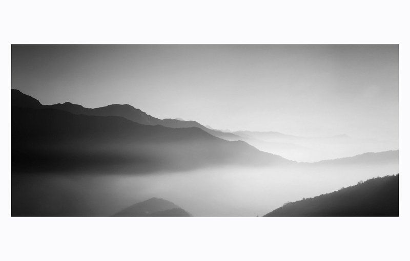 непал горы силуэты фото превью