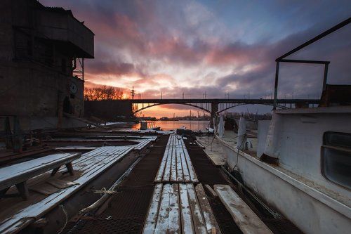 закат над Самаркой
