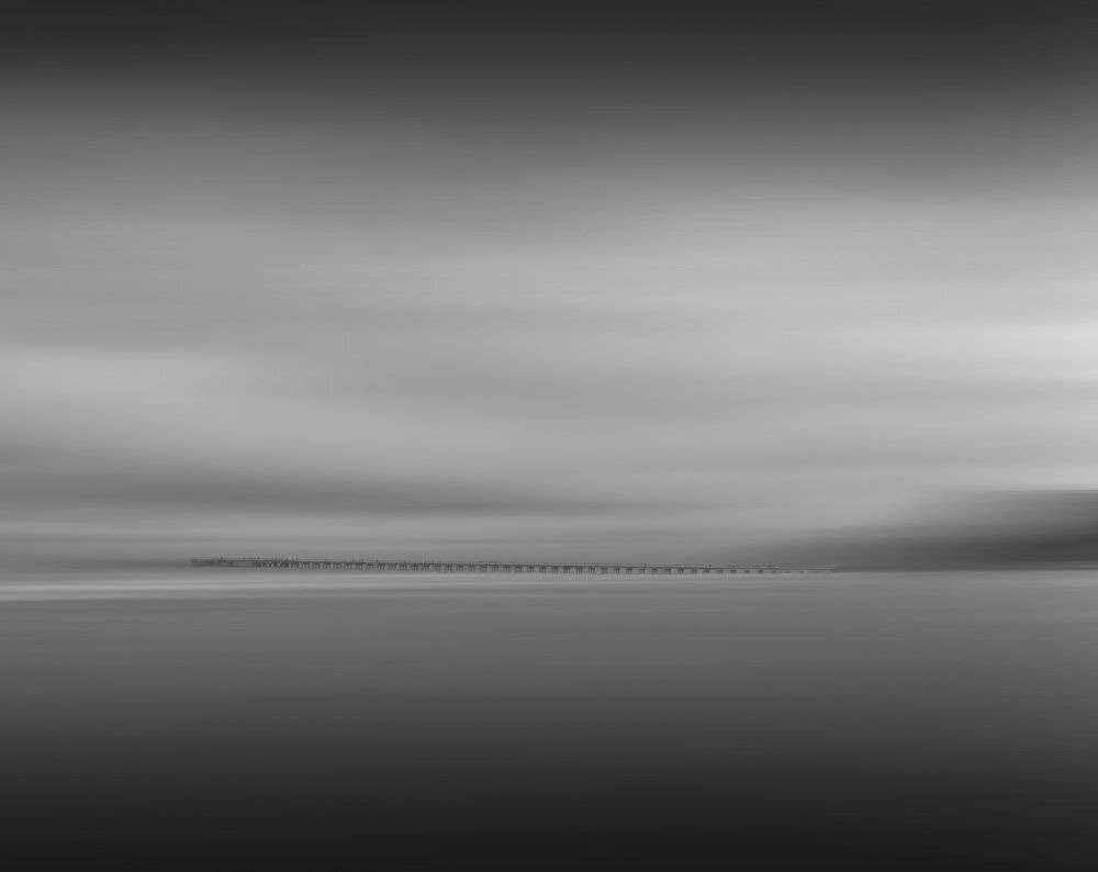 Bridge, Bw, Sea, virgis
