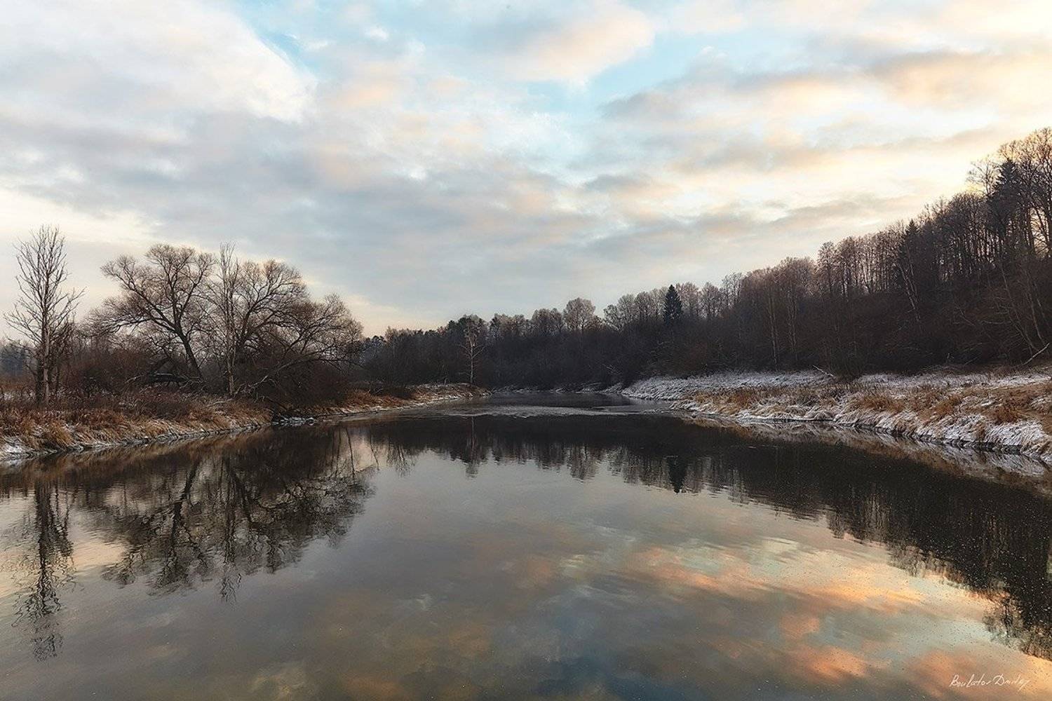 Комлево, Осень, Речка, Булатов Дмитрий