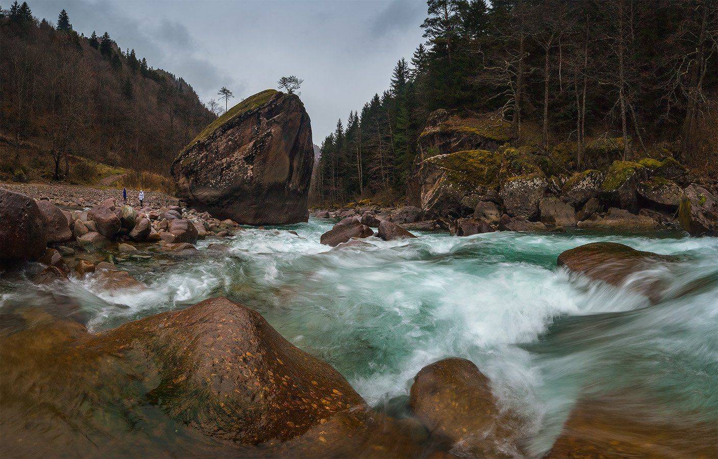 западный кавказ большая лаба ноябрь, Николай Мысливцев