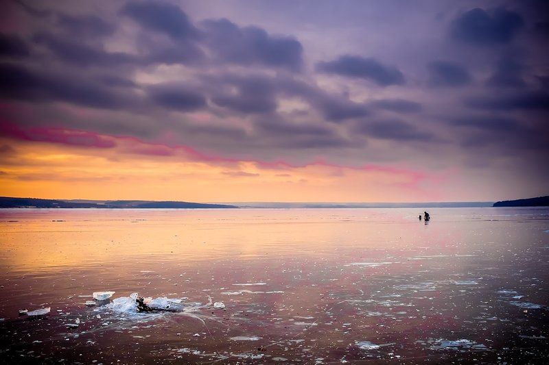 по первому льду... фото превью