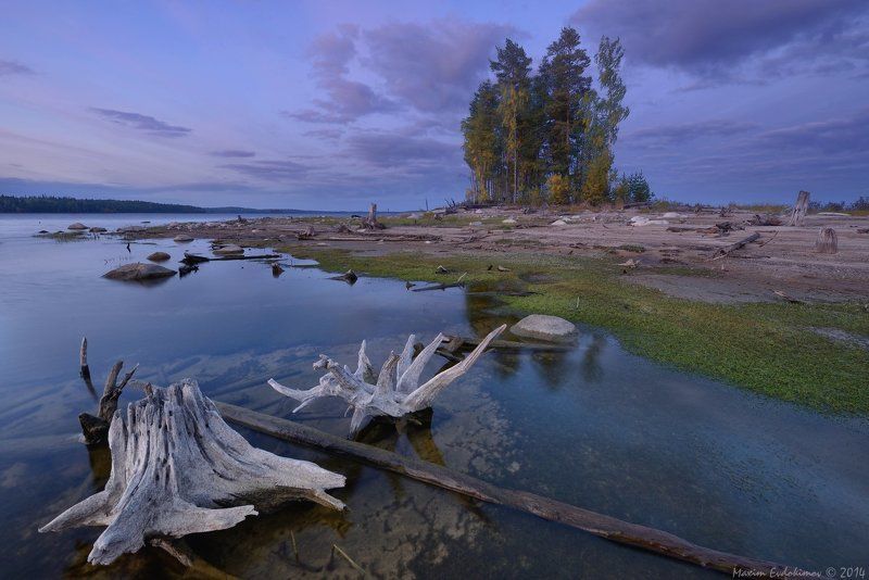 Предрассветный штиль на Сегозере фото превью