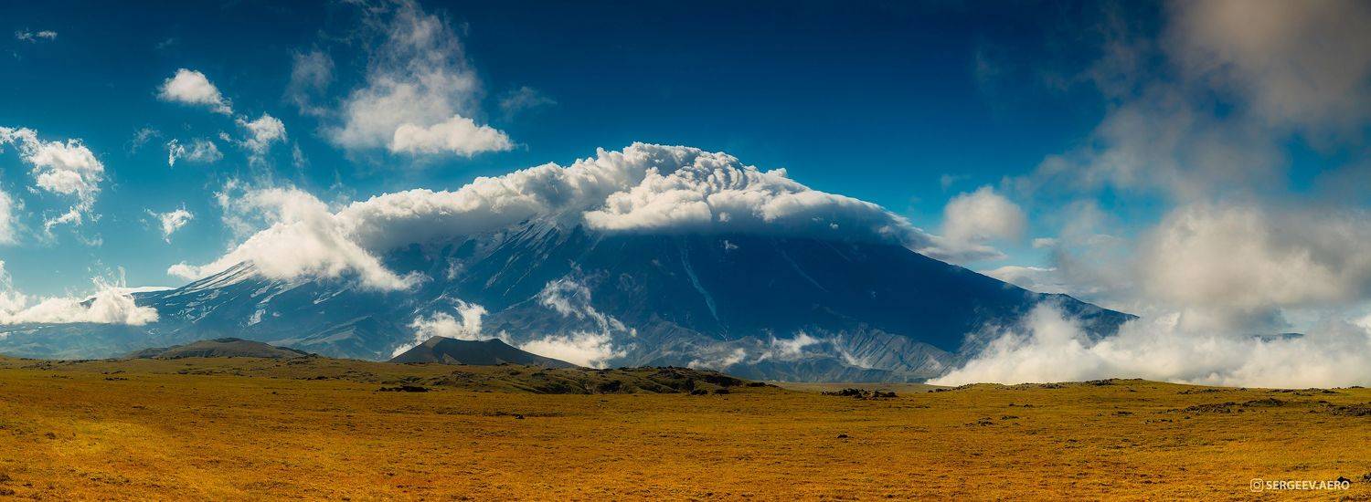 вулкан, камчатка, природа, утро, толбачик, гора, россия, поле, дальний восток, пейзаж, лето, облака, volcano, kamchatka, nature, morning, mountain, russia, snow, field, reflection, far east, landscape, summer, clouds, Сергеев Кирилл