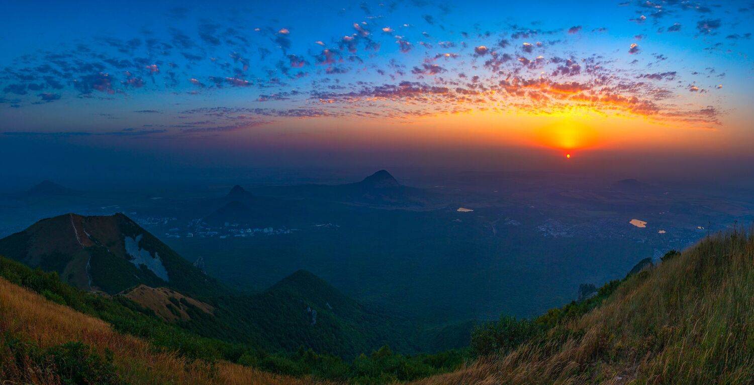 рассвет, лето,бештау,кмв,природа,пейзаж,горыкмв, Елена Брежицкая