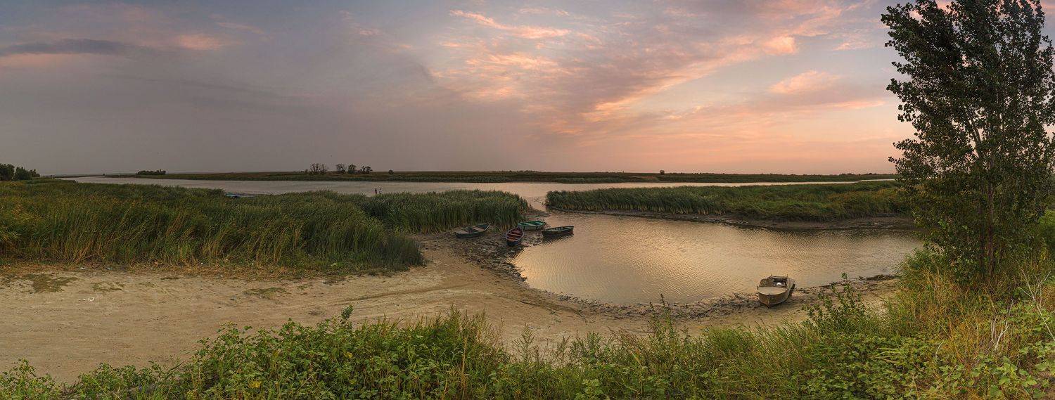Река Дон вечер, Анатолий Макоедов